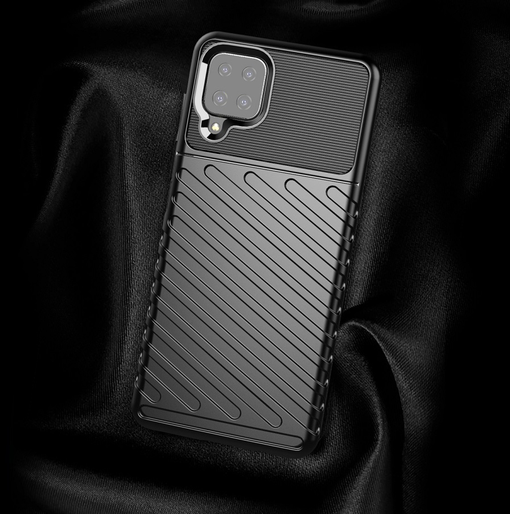 Ударопрочный защитный чехол для смартфона Samsung Galaxy M12 с 2021 года, серия Onyx от Caseport