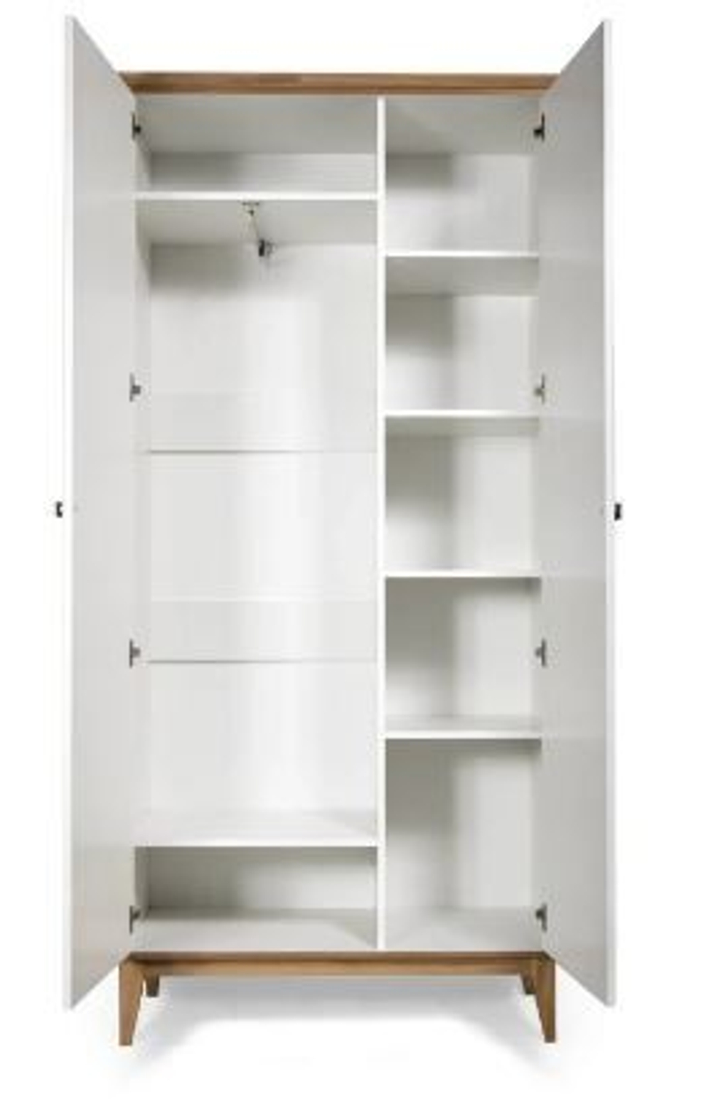 ТОРИНО Шкаф для одежды ГМ 4192-21 /дуб (БЕЛ/НАТУР.ДУБ)