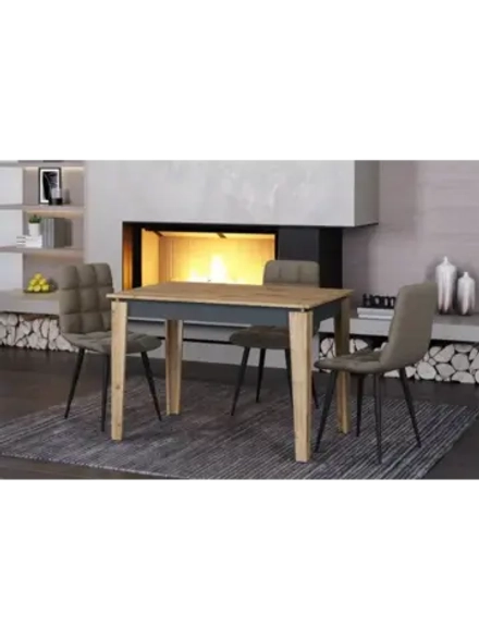 Стол кухонный обеденный раздвижной 110х70х74,5 см