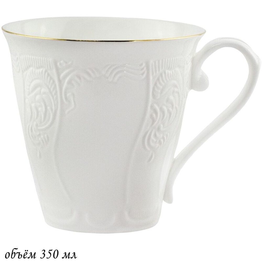 Lenardi 226-101 Кружка 350 мл MARIA GOLD в под.уп.(х48)Фарфор