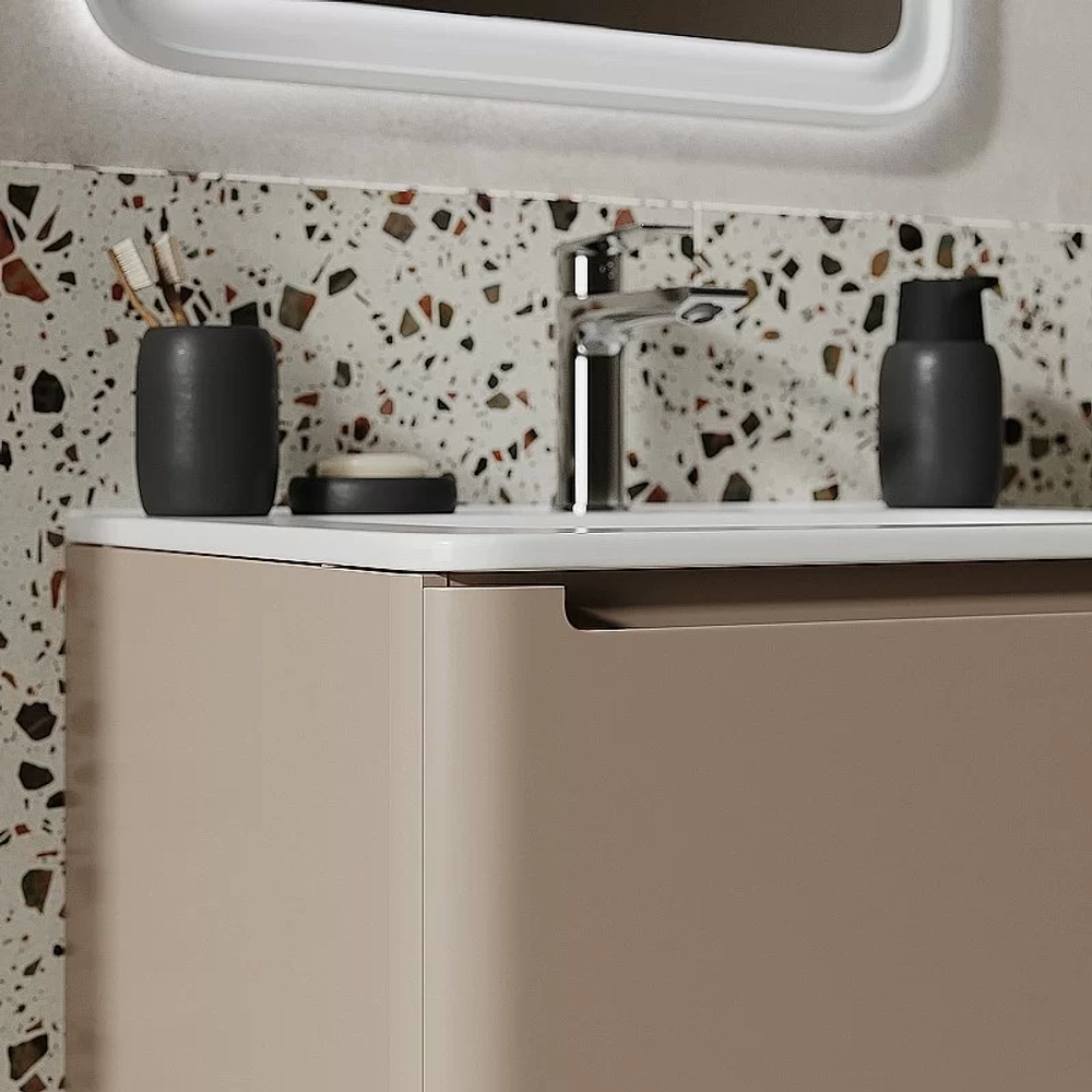 Тумба с раковиной Iddis Edifice 60 EDI60C0i95K капучино