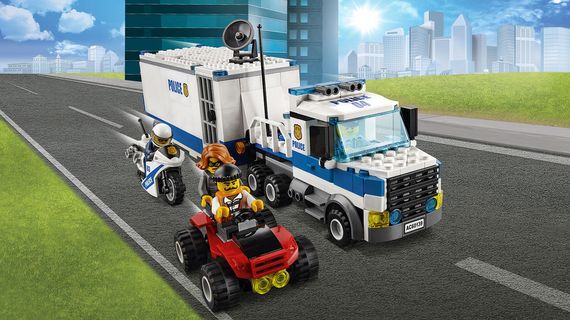 Lego konstruktor City Police Мобильный командный центр