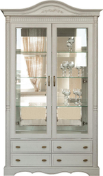 Шкаф с витриной 2д «Паола» БМ2.671.0.06(2114)