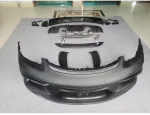 Карбоновый обвес переделка в GT4 для Porsche 718 982 2016+ Порше