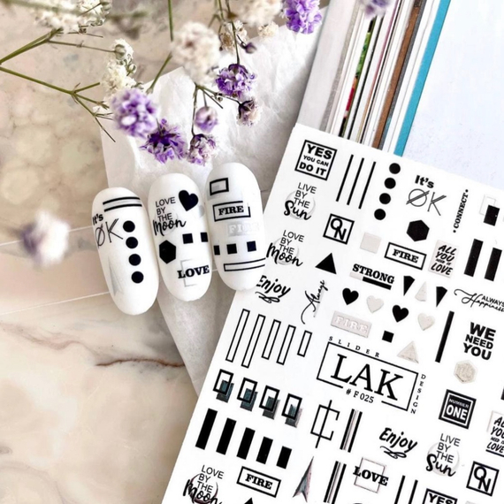 LAK слайдер-дизайн Foil #F025