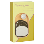 Набор из 5-ти сервировочных тарелок на деревянном подносе sorrento