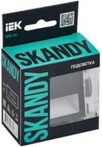 SKANDY Подсветка LED встраиваемая SK-L01G графит IEK