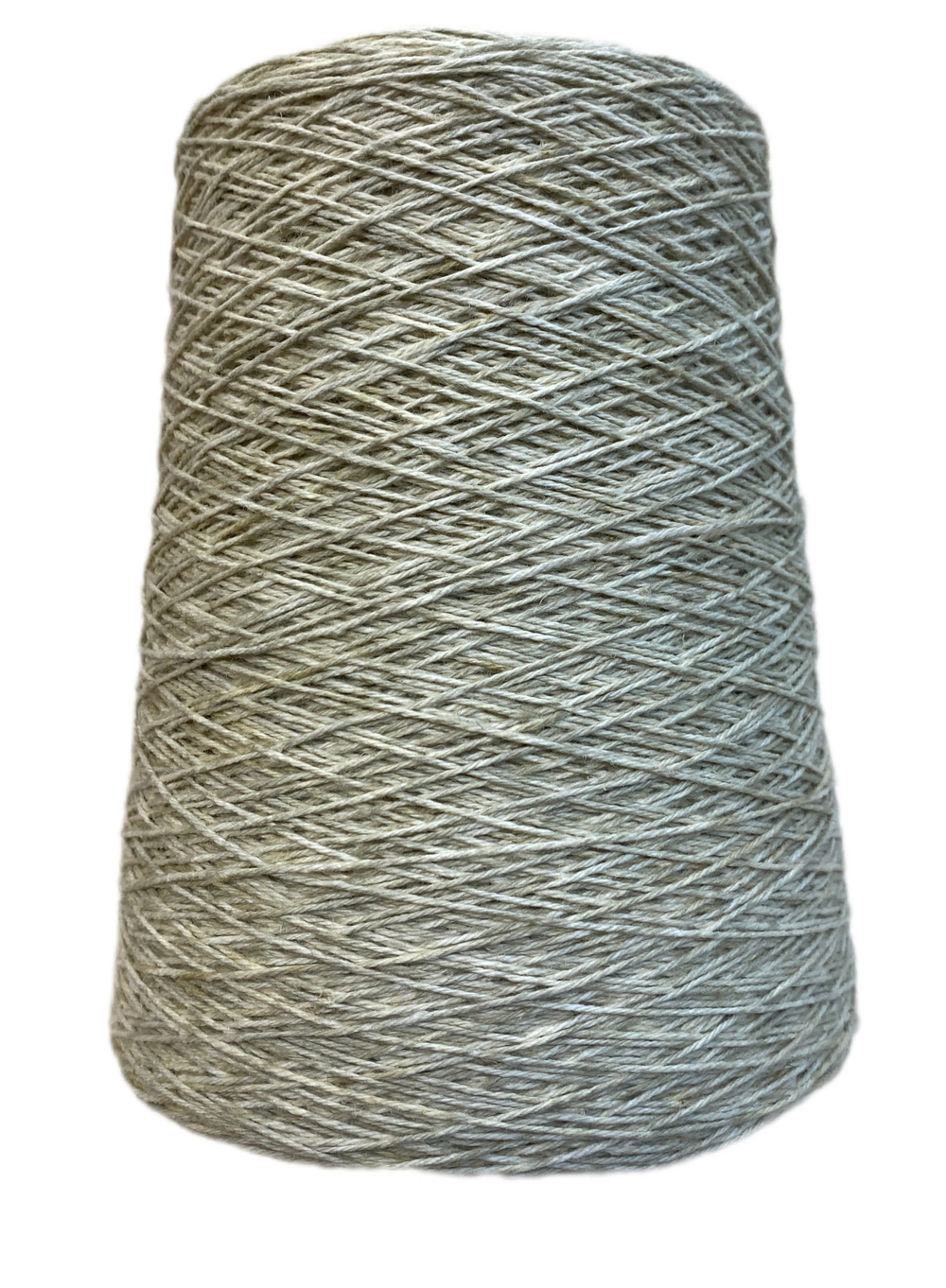 Пряжа на бобине (Италия) 90% лен 10% хлопок 100г - 320м 410 г