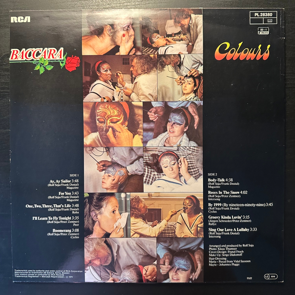 Baccara - Colours (Швеция 1979г.)