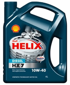 SHELL - SHE0025-SHE - Semi syntetic oil for passenger car