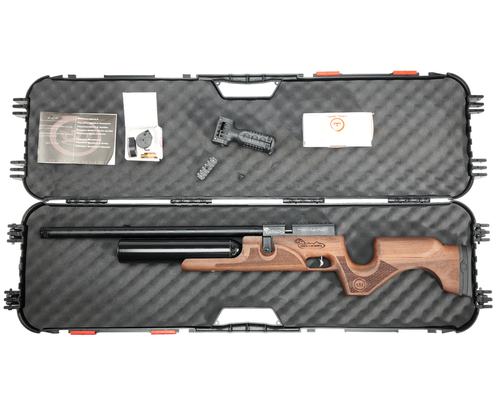 Винтовка пневматическая KRAL ARMS Puncher Maxi 3, Bighorn кал. 5,5мм орех