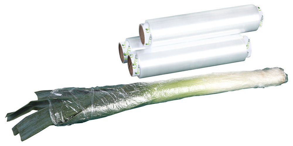 Пленка пищевая Optiline, РЕ, 225 мм х 200 м, белая, 24 штуки