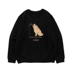 Свитшот "Мопс поёт"