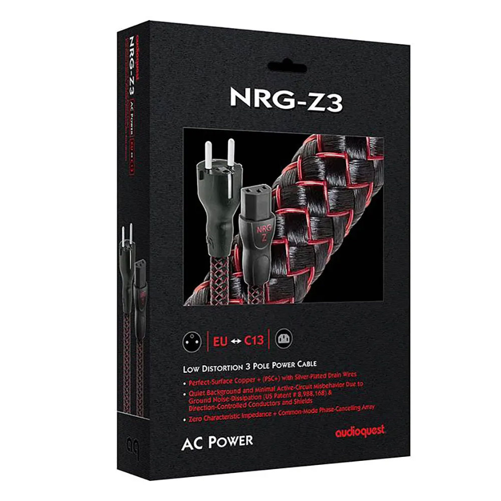 Сетевой кабель С13 AudioQuest NRG-Z3, 1 метр