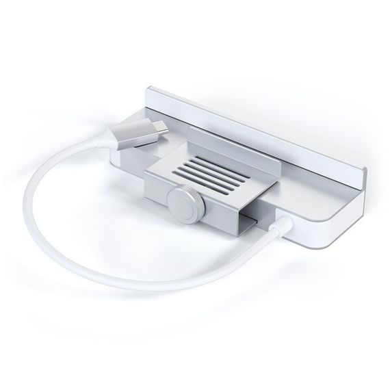 USB-хаб Satechi Aluminum USB-C Clamp Hub для 24&quot; iMac (ST-UCICHS) Silver