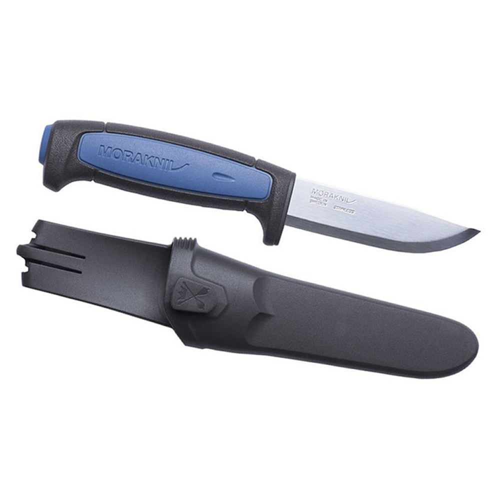 Нож Morakniv  Pro, универсальный/строительный, нержавеющая сталь, клинок 91мм, голубой