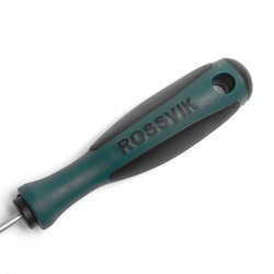 SL3050 Отвертка шлицевая ROSSVIK SL3*50мм