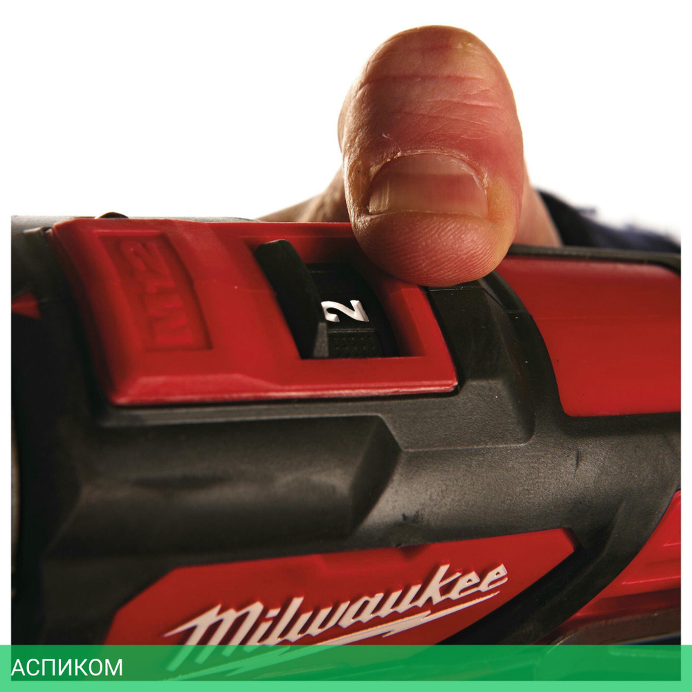 Дрель-шуруповерт Milwaukee M12 BPD-202С (4933441940)