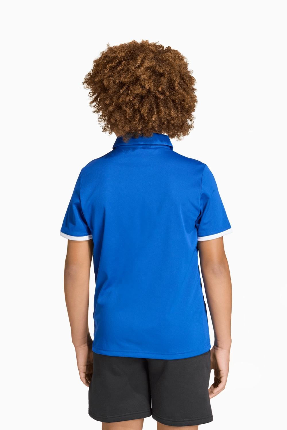 Футболка adidas Entrada 26 Polo Junior - синий
