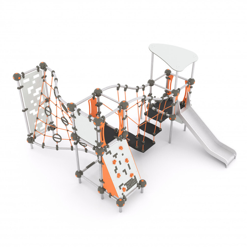 Игровой комплекс с горкой (ДВ0107)