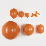 Шар 12" Оранжевый закат, Пастель / Sunset orange (062) Sp