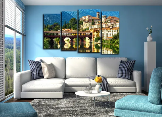 Модульная картина "Бассано-Дель-Граппа"