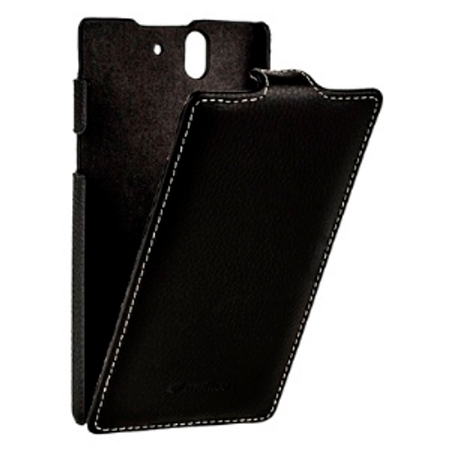 Чехол Melkco для Sony Xperia Z Leather Case Jacka Type (Black LC) (53634)