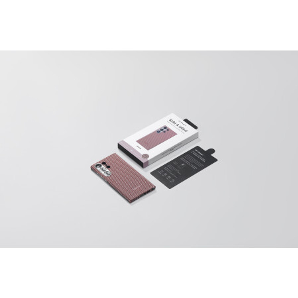 Чехол Samsung Galaxy S24 Ultra Pitaka MagEZ Case 5 (Bonfire)