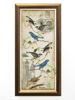 Картины на стену для интерьера в раме набор 2 шт