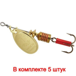 Блесна для рыбалки вращающаяся AGLIA 2, SILVER, 1 штука