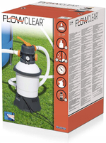 Bestway Песочный фильтр-насос 3028 л/ч для бассейнов от 305 до 457 см резервуар для песка 8,5 кг