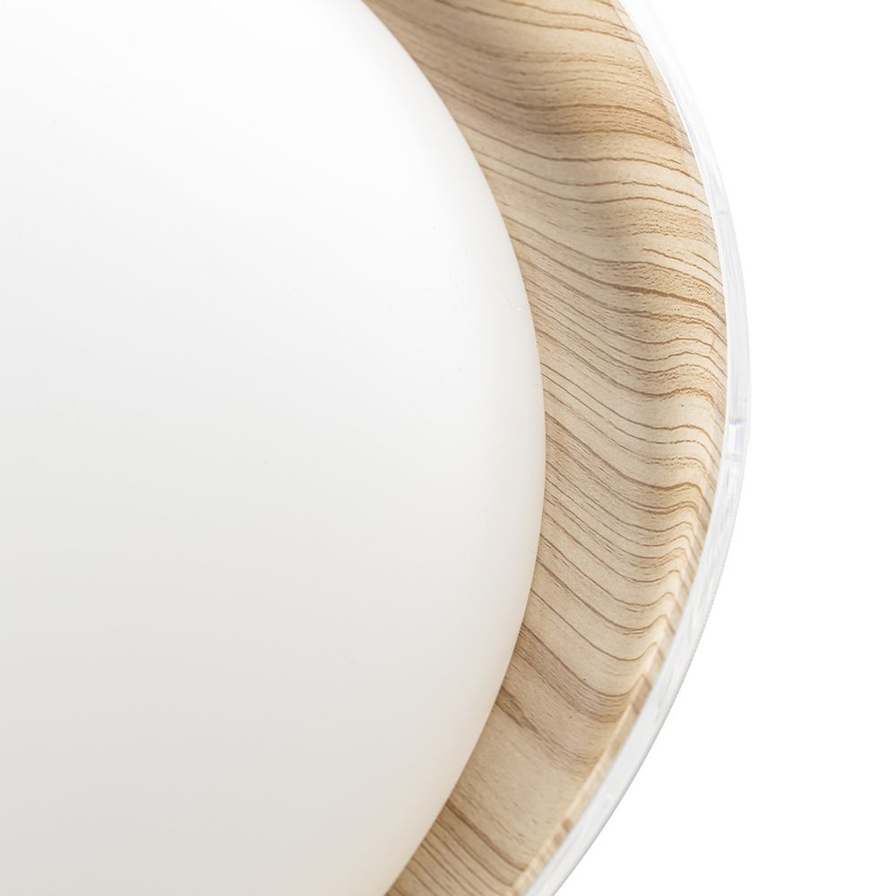 Citilux MEGA CL752452G LED RGB Светильник с пультом Белый+Клён