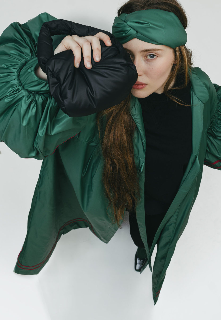 Повязка для волос Princess Headband Green