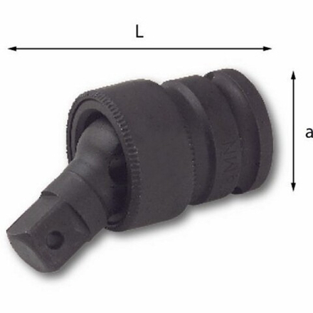 241 3/4 MN Универсальный ударный карданный шарнир 3/4", USAG (Италия)