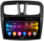 Магнитола для Renault Logan/Sandero 2014+ - Carmedia OL-9945 QLed, Android 12, TS10, CarPlay, 4G SIM-слот