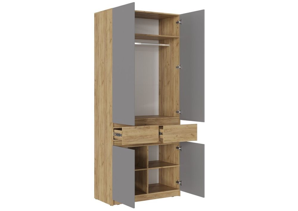 Бостон Шкаф 2-ств.ШК-001 ЛДСП