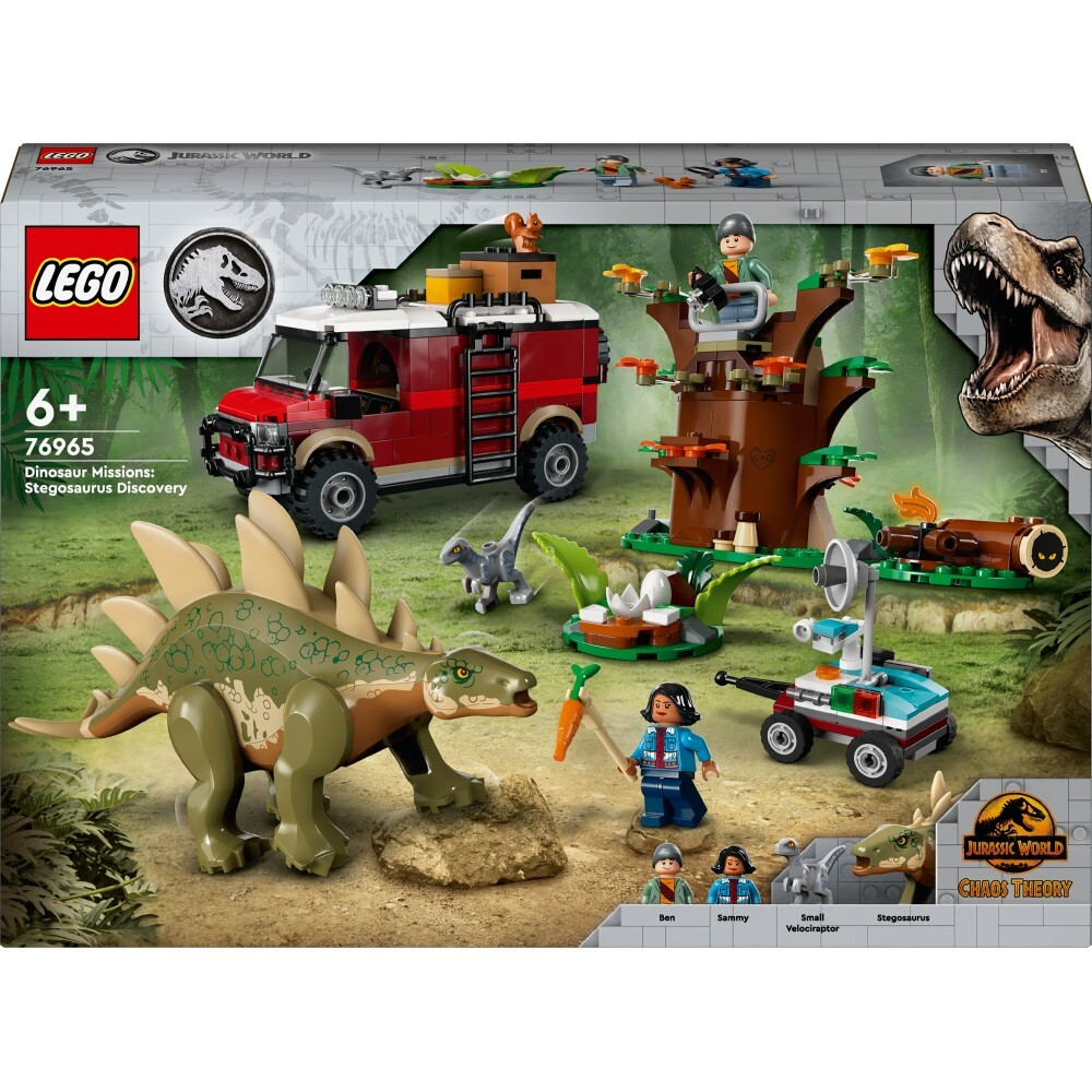 LEGO Jurassic World - Диномиссы: открытие стегозавра 76965 / артикул   76965  / GTIN 5702017583198