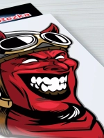 Демон - мотоциклист