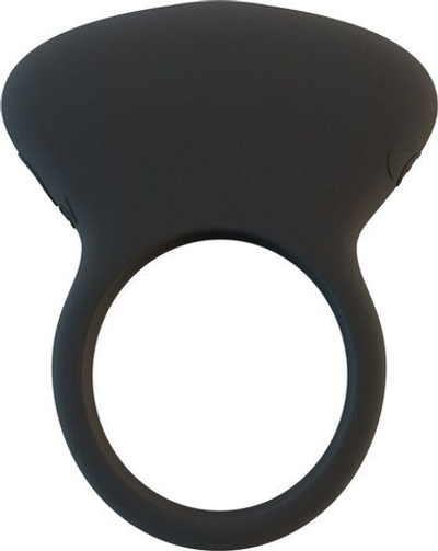 Перезаряжаемое эрекционное кольцо LX4+ с вибрацией (Цвет: черный)