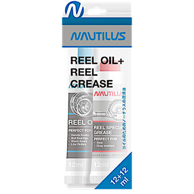 Смазка д/катушек Nautilus Reel oil 12ml + Reel grease 12 ml