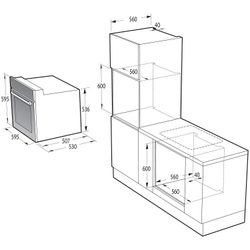 Электрический духовой шкаф Gorenje BO6727E03NX