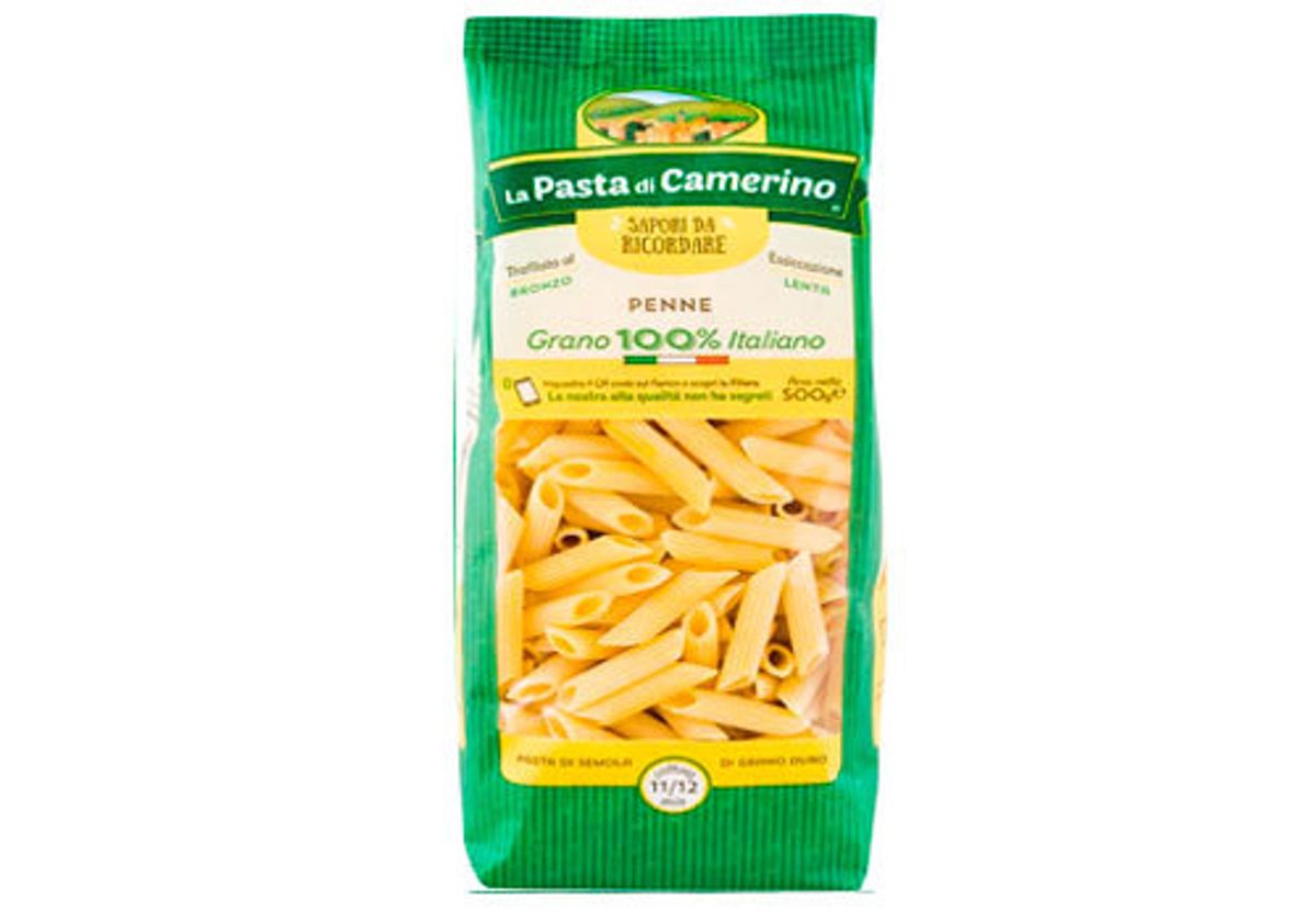 Паста яичная Пенне "La Pasta di Camerino", 500г