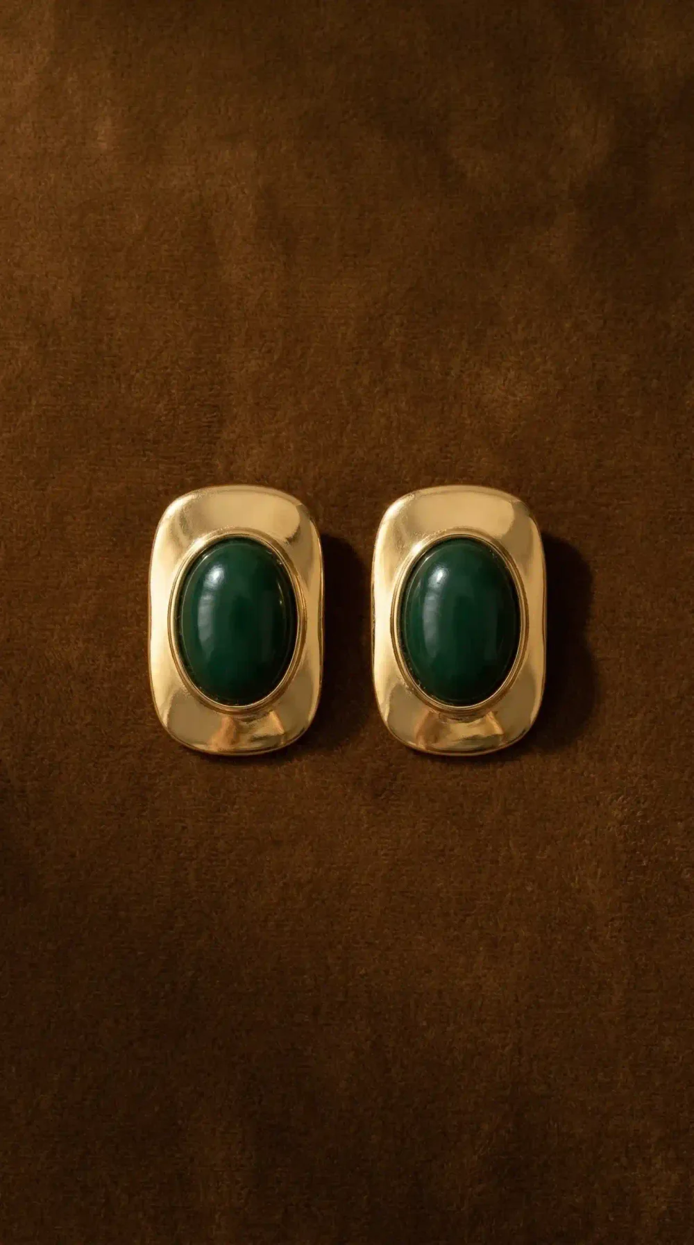 Серьги Грань, Золотые