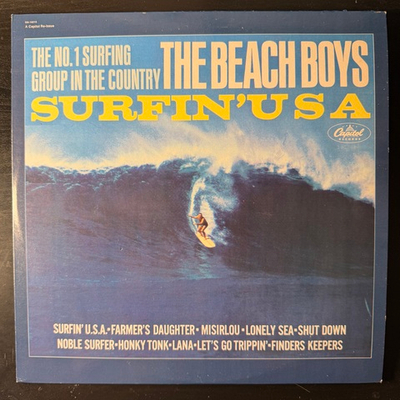 The Beach Boys ‎– Surfin' USA (США 1980г.)