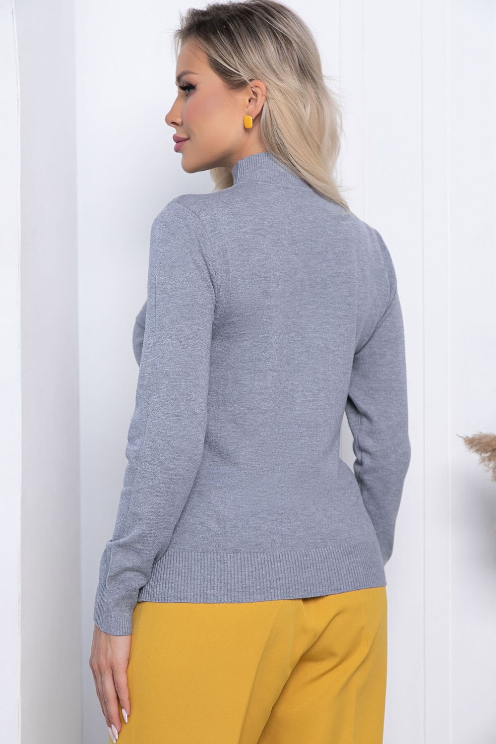 Водолазка Осенняя история (серая) Б14544-20М LT Collection