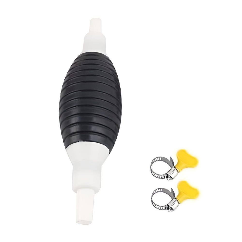 Насос для перекачки жидкости (топлива) со шлангом / Шланг с грушей для перекачки