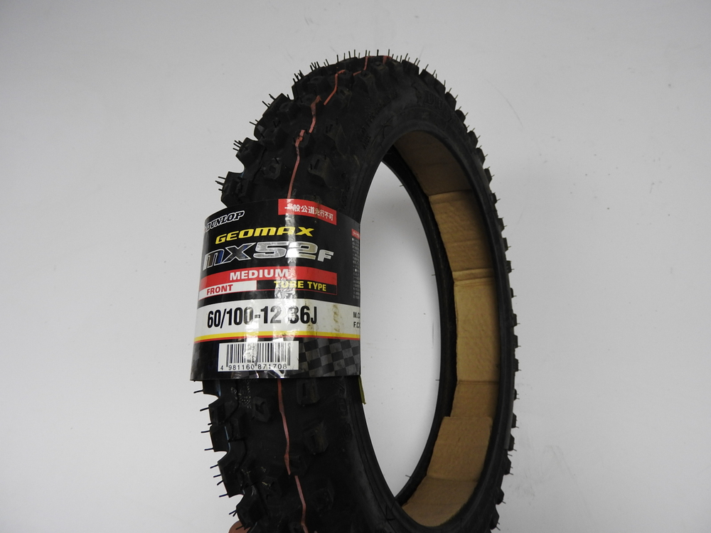 Шина 60/100-12 Geomax MX52f Dunlop