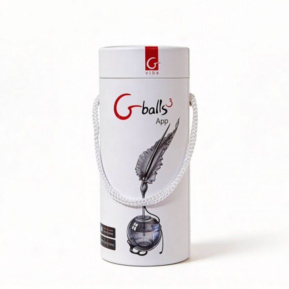 Gvibe Gballs 3 App Petal Rose - умный тренажёр Кегеля, 8х3 см