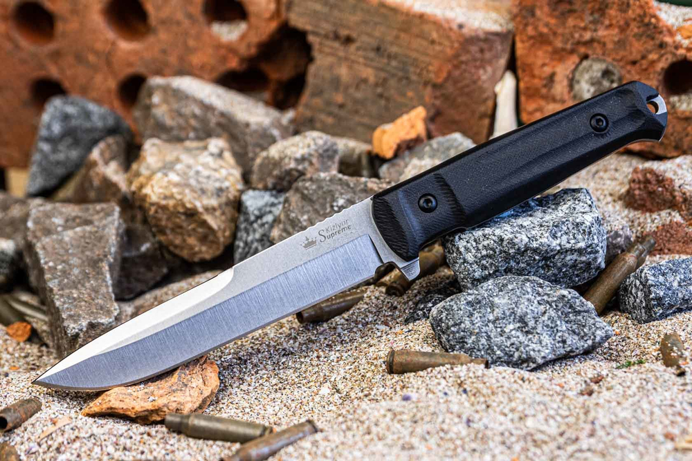 Тактический нож Alpha D2 Stonewash G10