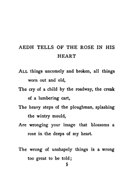 The wind among the reeds | W.B. Yeats